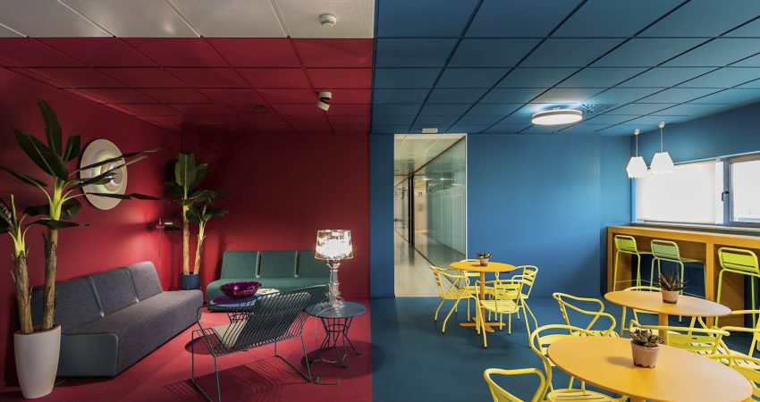 La importancia del color en el diseño de oficinas | Gpi visual