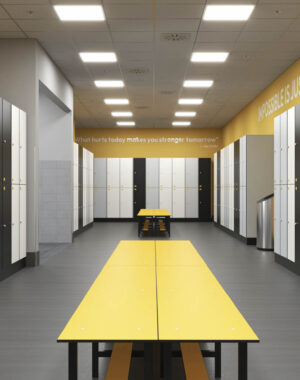 Taquillas melamínicas hidrófugas