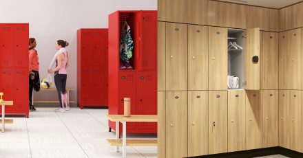 Cómo elegir las mejores taquillas para un vestuario